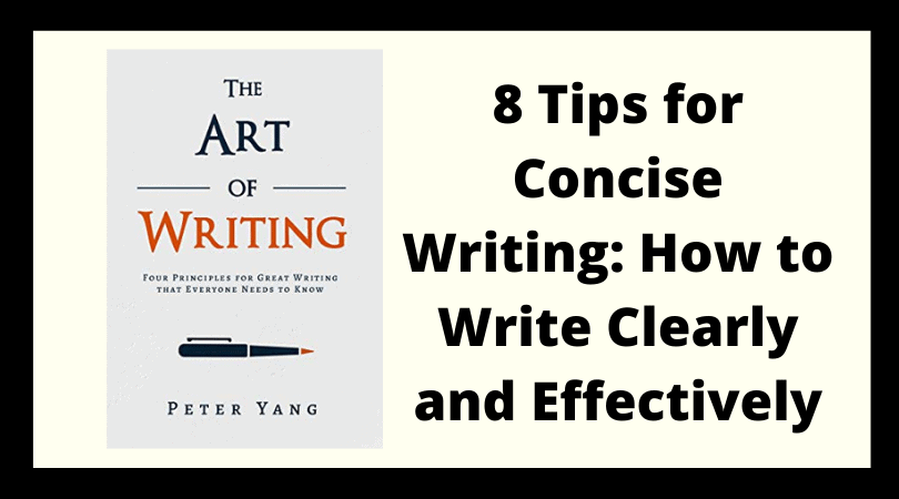 8提示簡潔寫作：如何清晰有效地寫作