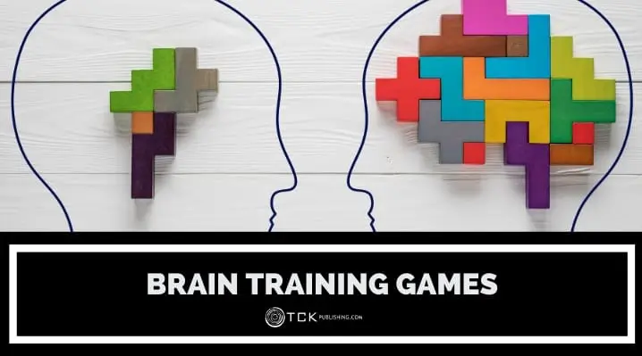 大腦訓練遊戲頭部圖像