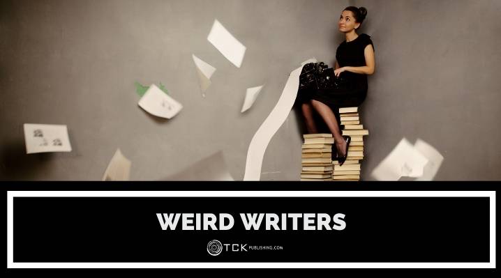8奇怪的作家和習慣,幫助他們擅長寫作